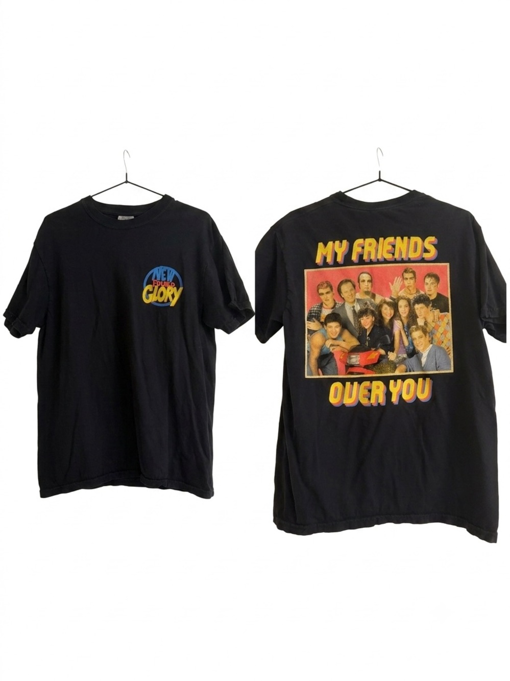 Comfort Colors Black 'My Friends Over You' Graphic Tee
